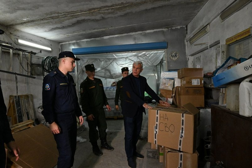 Новый гуманитарный конвой отправился из Сочи в зону СВО пресс-служба администрации Сочи