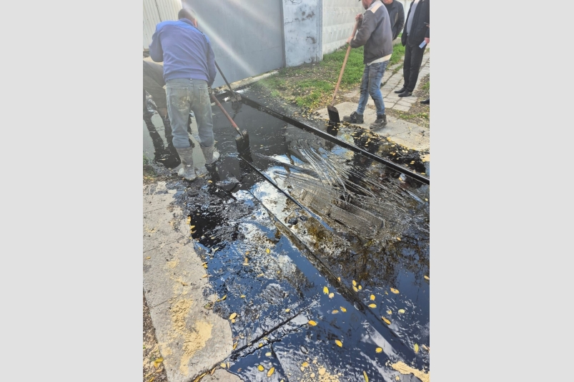 Ликвидация загрязнения Соцсети Крымской ЖД