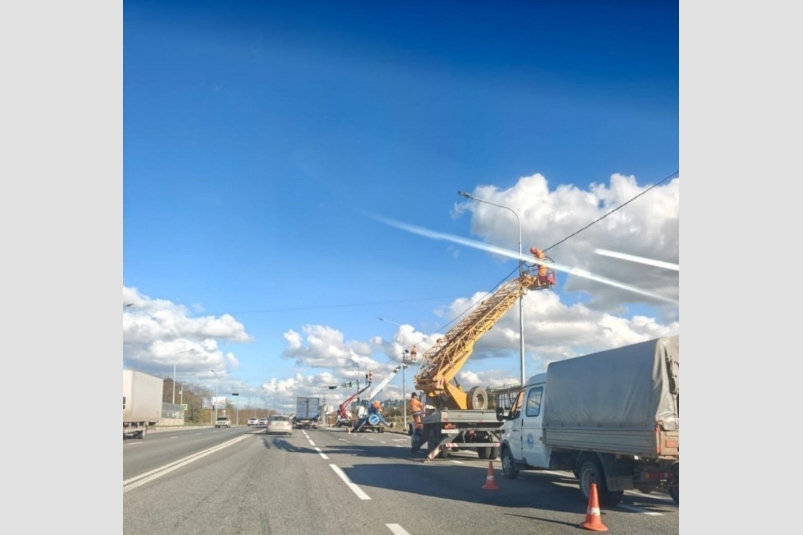 Монтаж освещения Соцсети Минтранса РК