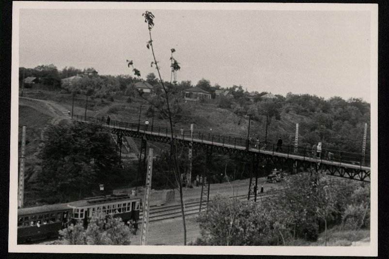 Вид Камышевахинской балки, где во время ростовской стачки 1902 году собирались рабочие, 1958 год Государственный исторический музей