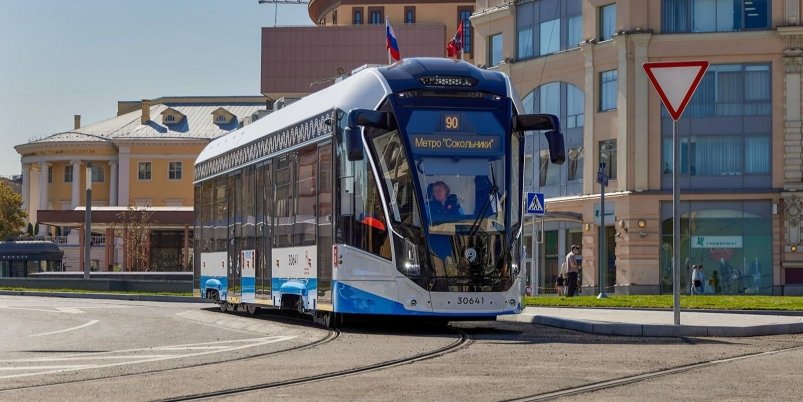 Умные светофоры запустили в Москве для ускорения трамваев https://www.mos.ru Умные светофоры запустили в Москве для ускорения трамваев https://www.mos.ru