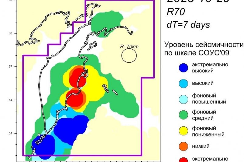 Уровень сейсмичности "КФЦ "Единая геофизическая служба РАН" Уровень сейсмичности "КФЦ "Единая геофизическая служба РАН"