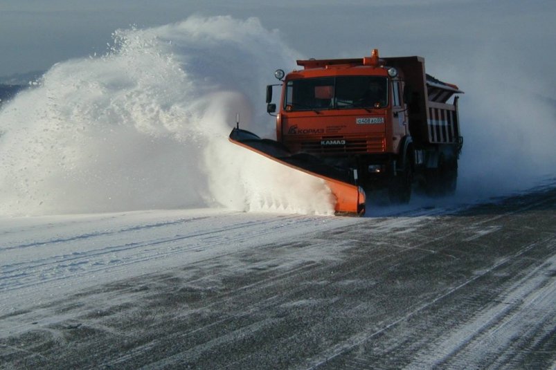 На Пыхте с утра трудится техника минтранс Бурятии На Пыхте с утра трудится техника минтранс Бурятии