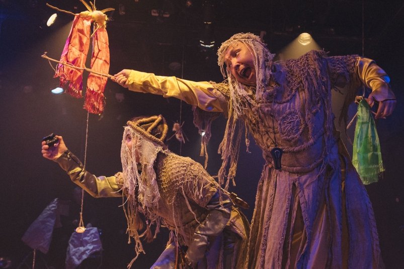 В Иркутске с аншлагом прошли театральные премьеры по мифам Байкала Фонд Олега Дерипаска "Вольное Дело"