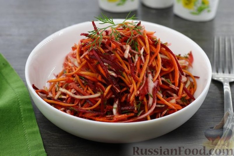 Забудьте про диеты: салат-щётка с тыквой очистит и насытит - новый рецепт легендарного салата russianfood.com