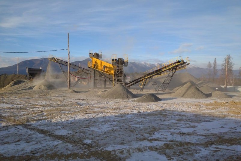 В Бурятии запустили завод по производству инертных материалов для дорог Минтранс Бурятии