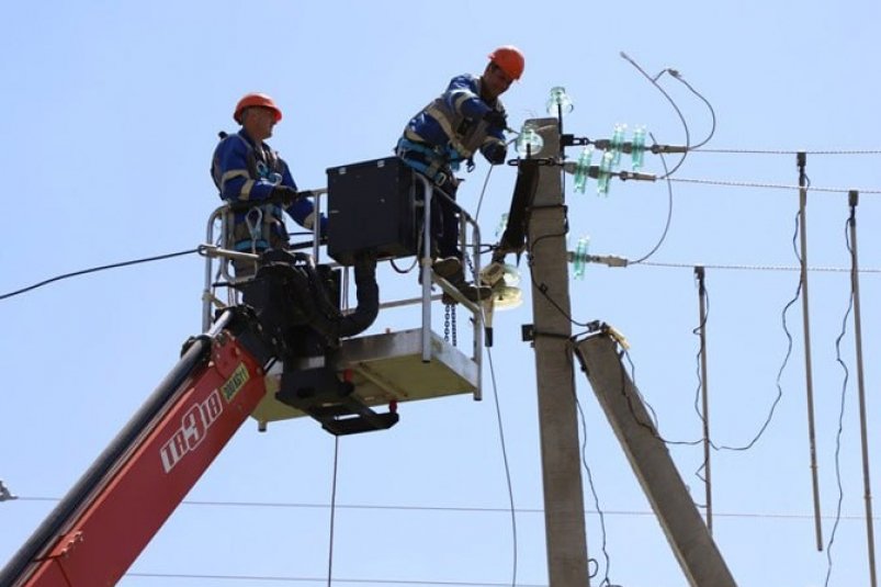 Ремонт ЛЭП Соцсети ГУП РК "Крымэнерго"