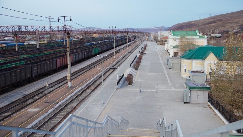 Ремонт на станции пресс-службы ЗабЖД