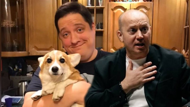 Роман Попов и Сергей Бурунов коллаж сгенерирован PrimaDonna.media на основе соцсетей актеров Романа Попова и Сергея Бурунова