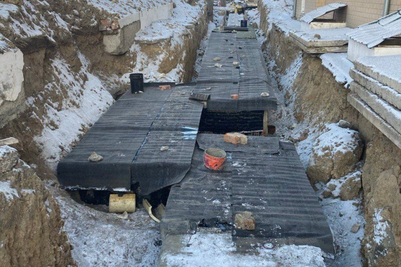 Ремонт теплотрассы тг-канал (18+) администрации АБО