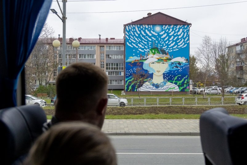 Экскурсионный маршрут "Город-Галерея" в Южно-Сахалинске пресс-служба администрации Южно-Сахалинска