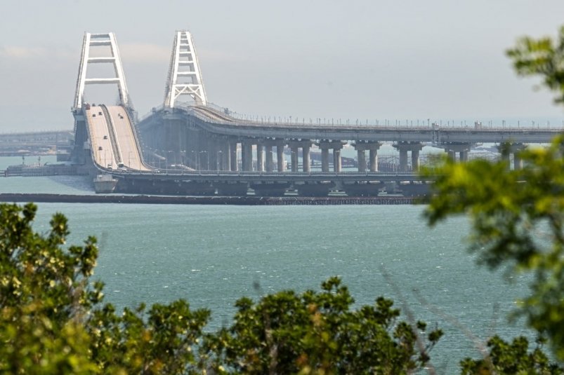 Крымский мост Соцсети главы Крыма Сергея Аксенова