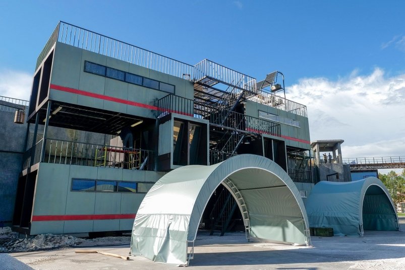 В кинопарке "Москино" построили инопланетный город портал мэра и правительства Москвы