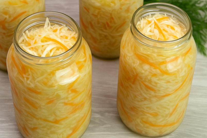 Квашеная капуста "Лентяечка" ИА UssurMedia