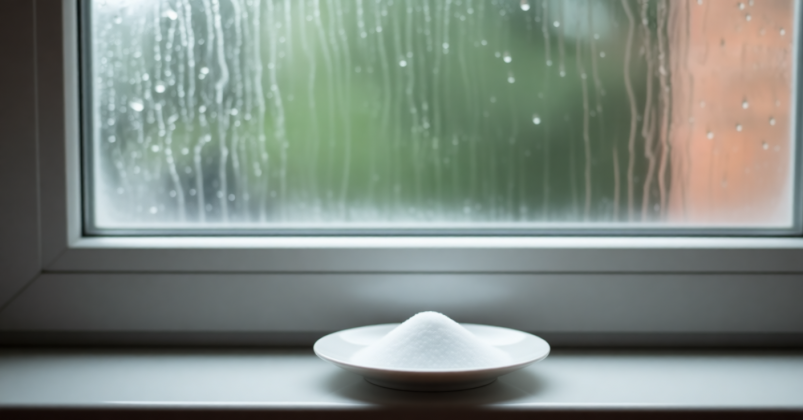 Во время дождя всегда ставлю мисочку на подоконник: бабушкин лайфхак - и сырости след простыл Qwen