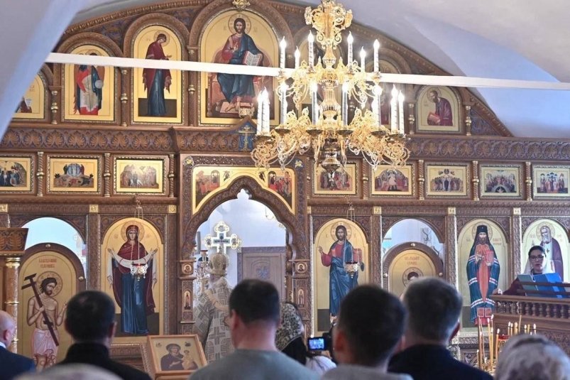 В Бурятии освятили отреставрированный Сретенский храм правительство Бурятии