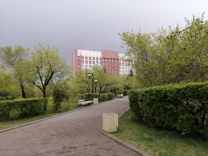 Здание правительства Забайкалья Абрамченко Анета