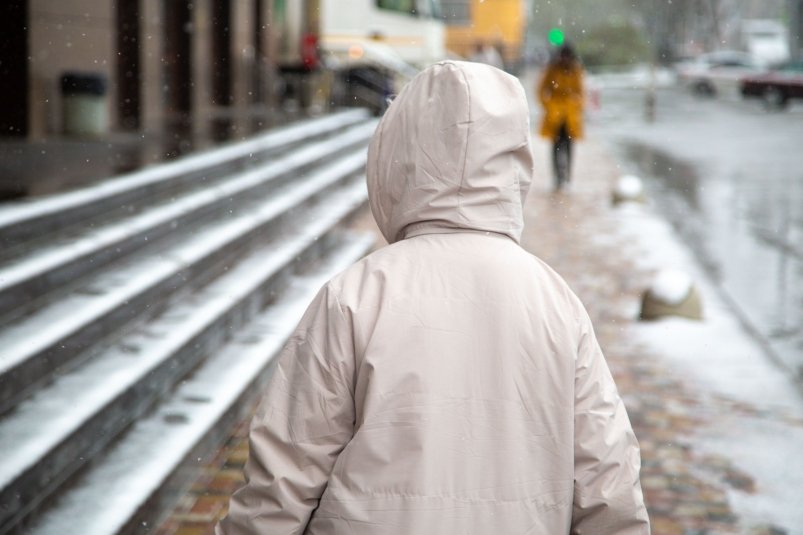 Ставрополь, город, снег, весна, люди, памятники, скульптуры, самокаты Артём Хорошилов  , ИА Stavropol.Media
