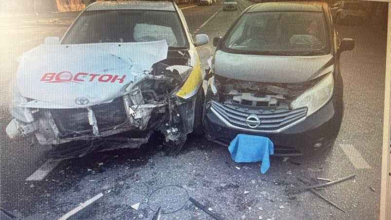 Место аварии предоставлено Госавтоинспекцией Уссурийска