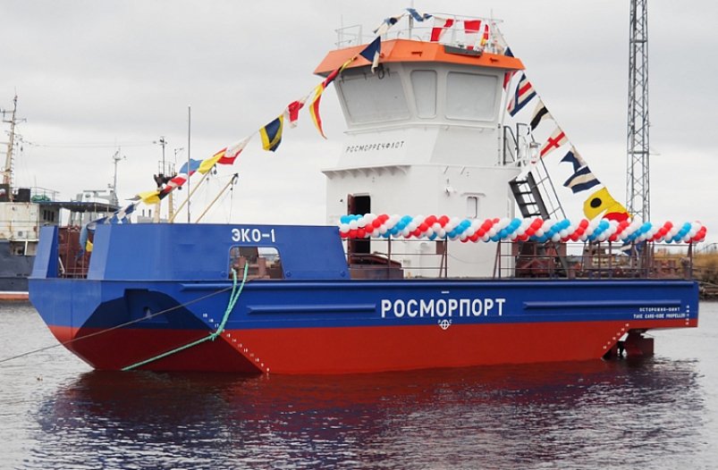 Новый нефтемусоросборщик приступит к работе в порту Находка пресс-служба администрации НГО