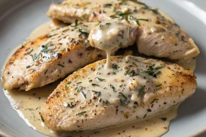 Поливаю курочку этой смесью и на сковородку: 7 минут и ужин готов — слюнки текут даже у соседей Kandinsky (18+)