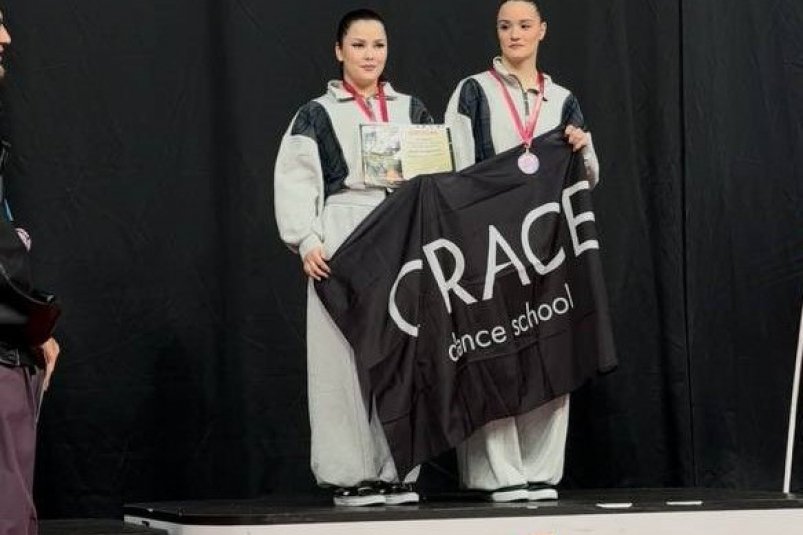 Даниэла Боярова и Милана Терентьева пресс-служба министерства спорта Сахалинской области