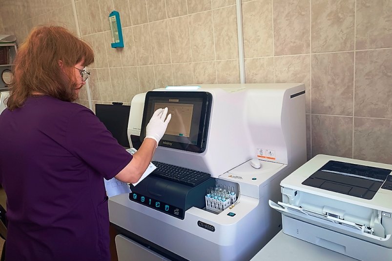 В Горбольнице Находки обновили лабораторное оборудование пресс-служба администрации НГО