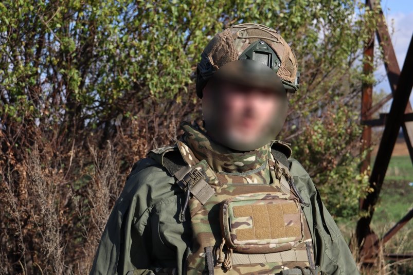 Военнослужащий с позывным "Пепел" Илья Купка