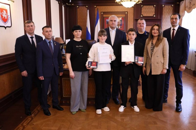 Церемония награждения Соцсети главы Крыма Сергея Аксенова