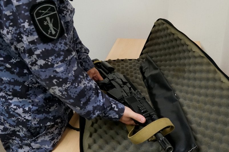 Изъятие оружие Росгвардией пресс-служба Сахалинского управления Росгвардии