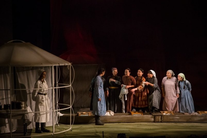 "Халхин Гол. Тангариг" в 2025 году получил "Золотую маску" Буряад театр