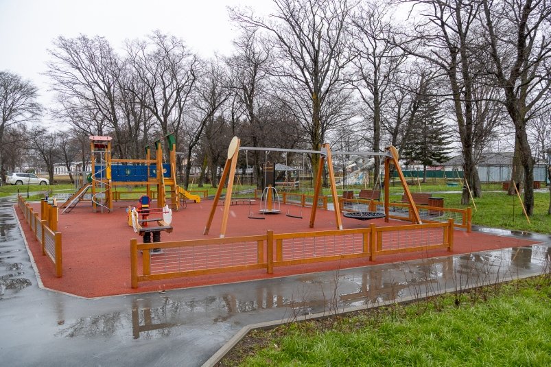 Новые площадки для занятий спортом и отдыха появились в Южно-Сахалинске пресс-служба администрации Южно-Сахалинска