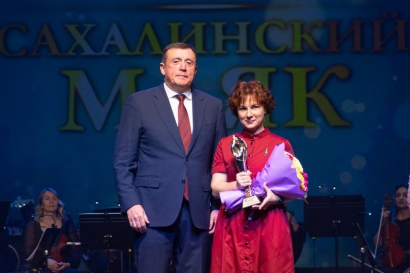 Награждение победителей "Сахалинского маяка" пресс-служба министерства спорта Сахалинской области