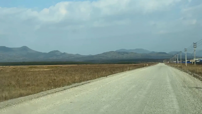 Ремонт дороги до села Отрада на Кунашире пресс-служба правительства Сахалинской области