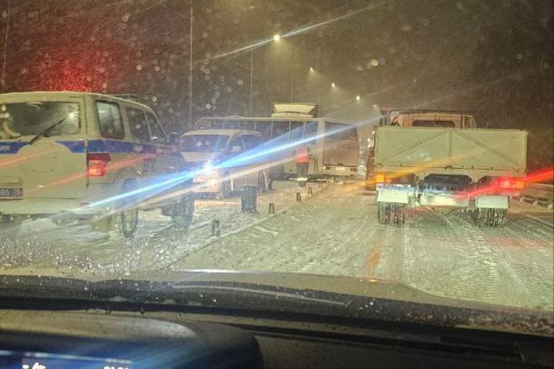 ДТП с автобусом тг-канал "Дорожная обстановка Чита"