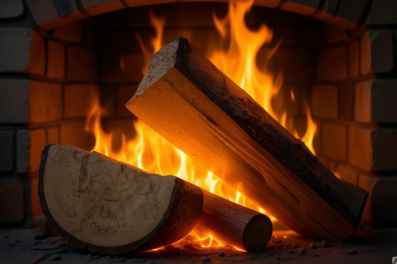 Изменил порядок укладки дров и розжига - и печь горит дольше: больше тепла и экономия дров в 2 раза Qwen