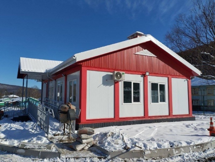 В селе Уська-Орочская Ванинского района появится новый ФАП Алексей Маслов