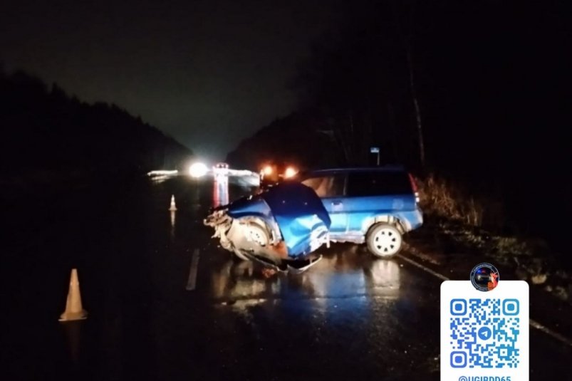 ДТП на корсаковской трассе УГИБДД УМВД России по Сахалинской области