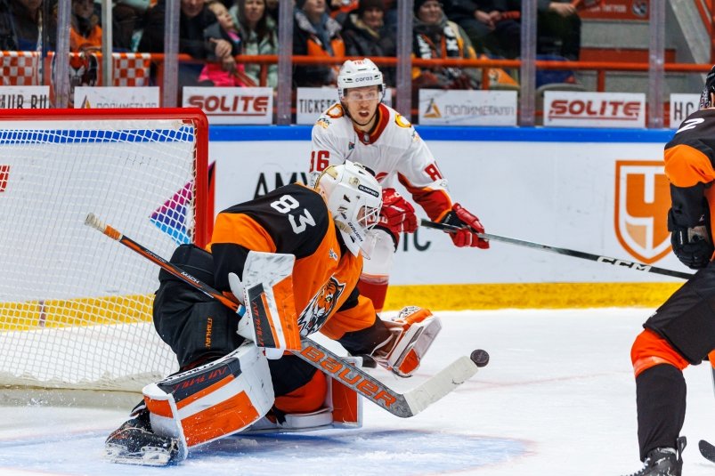 Момент игры Пресс-служба ХК "Амур"