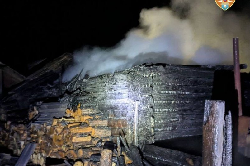 Пожар в Бурятии унес жизнь человека агентство ГО и ЧС Бурятии (архив)