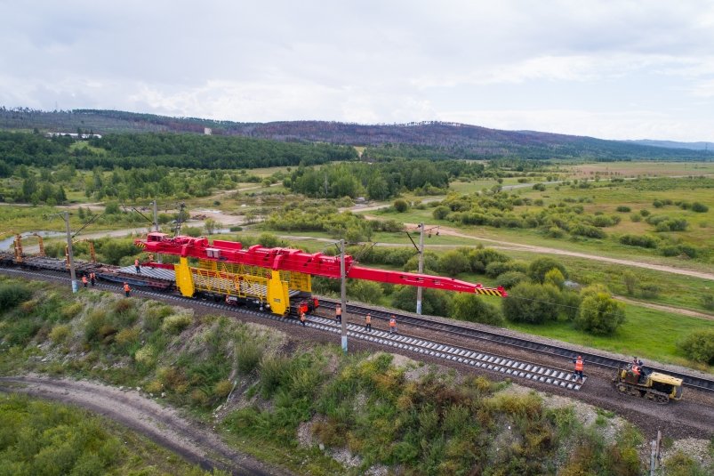 Обновление магистрали пресс-службы ЗабЖД