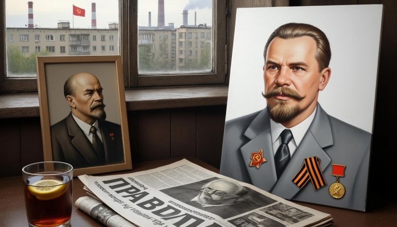 Тематическое фото ИИ Кандинский (18+)