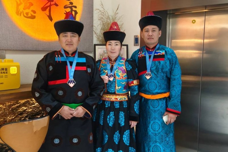 Призеры игр Гэсэр Раднаев