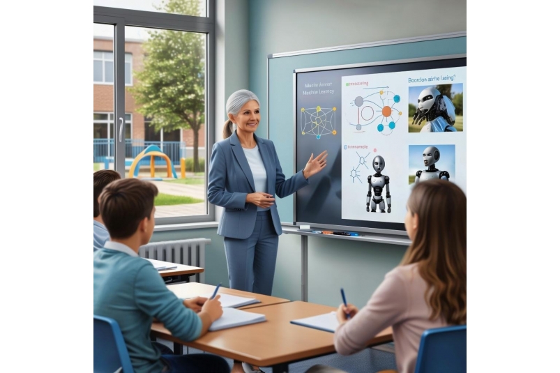 Открытые уроки по работе с ИИ прошли для 10 000 школьников юга России  Сгенерировано GigaChat (18+)