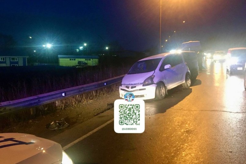 ДТП на улице Деповской в Южно-Сахалинске УГИБДД УМВД России по Сахалинской области