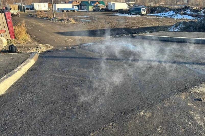 До 20 ноября капремонт на участке автодороги "Лермонтовка-Вахрушев" должен завершиться пресс-служба министерства транспорта Сахалинской области