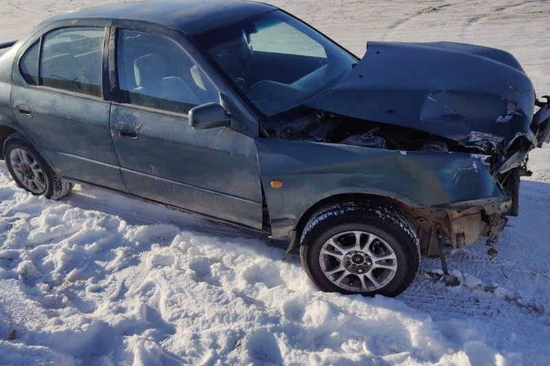 Пострадавший автомобиль тг-канал (18+) ЛУ МВДТ по Забайкалью