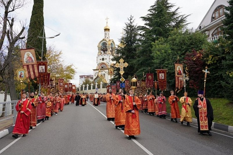 В Сочи пройдет масштабный крестный ход в честь Архангела Михаила пресс-служба администрации Сочи