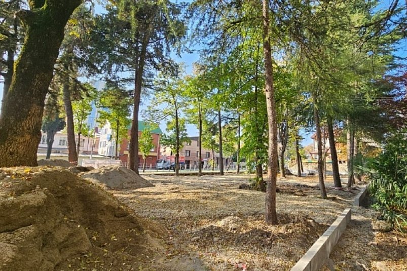 Общественные территории в Сочи меняют свой облик пресс-служба администрации Сочи