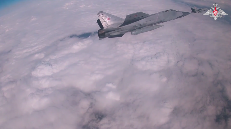Истребитель МиГ-31 Telegram-канал Минобороны России